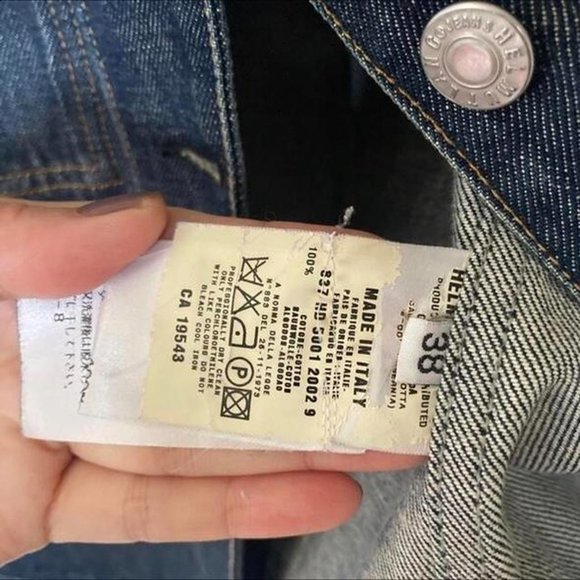 Helmut Lang Archival 90s Denim jacket - Picture 4 of 4